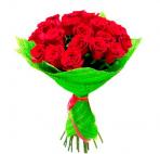 Букет прекрасных красных роз (12)