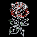 Блестящая роза