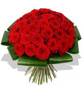 Букет прекрасных красных роз (23)