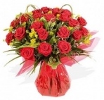 Букет прекрасных красных роз (11)