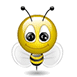  Смайлик-пчела 
