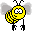 Смайлик-пчелка