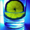  Лимон в <b>стакане</b> с водой 