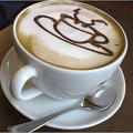 Рисунок на кофе