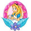 Алиса пьет чай (алиса в стране чудес)