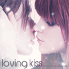 Love. поцелуй под снегом. loving kiss