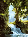 Лесной водопад (2)