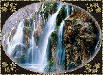 Водопад-картина