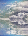 Отражение облаков