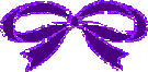 Бантик фиолетовый