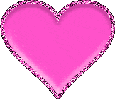Сердце розовое