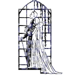 Дама у дворцового окна