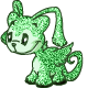 Собачка зеленая