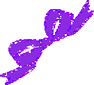 Бантик фиолетовый