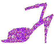 Туфелька фиолетовая