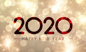  happy new year 2020. Новогодняя картинка с датой <b>нового</b> г... 