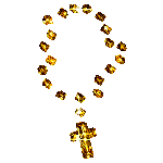 Крест с четками