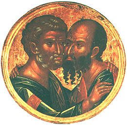 Икона Св. Апостолов Петра и Павла. (5)