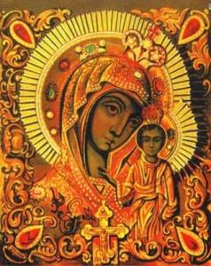 Казанская (Вышенская) икона Божией Матери