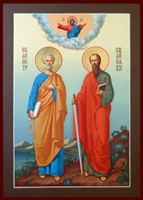 Икона Св. Апостолов Петра и Павла. (6)
