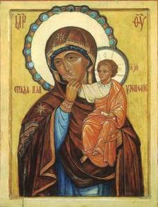 Ватопедская (Отрада или Утешение) икона Божией Матери (2)