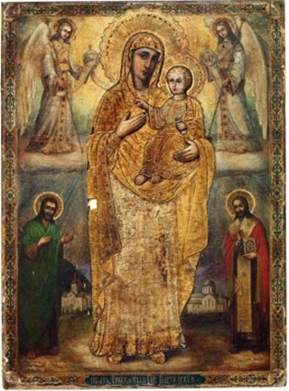 Пицундская (Бичвинтская) икона Божией Матери (2)