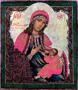 Барловская (Блаженное Чрево) икона Божией Матери (3)