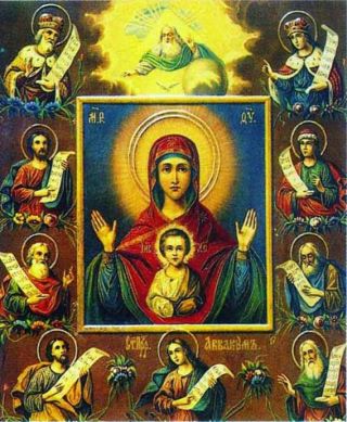 Знамение» Курская-Коренная икона Божией матери (4)