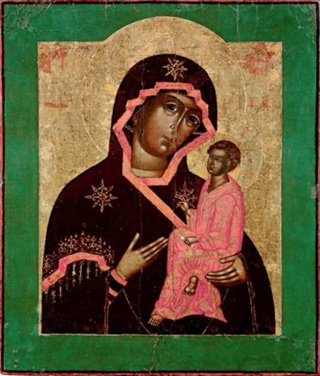 Одигитрия (Югская) икона Божией Матери (1)