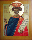 Икона Св. царь и пророк Давид