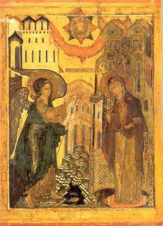 Благовещение Пресвятой Богородицы(Устюжская) икона Божией...