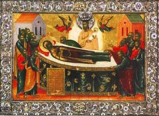 Успение (Киево-Печерская) икона Божией Матери