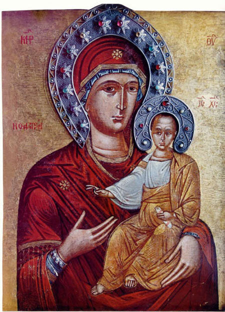 Гефсиманская Одигитрия икона Божией Матери