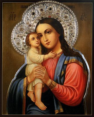 Взыграние Младенца икона Божией Матери (2)