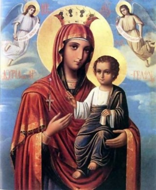 Госпожа Ангелов икона Божией Матери