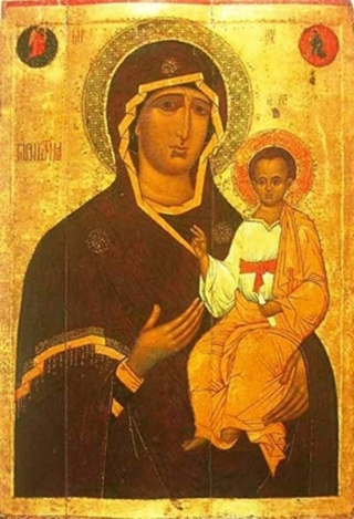 Одигитрия (Ярославская) икона Божией Матери