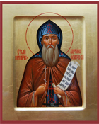 Икона преподобный Адриан Ондрусовский