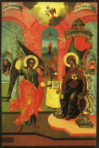 Благовещение Пресвятой Богородицы (Киевская) икона Божией...