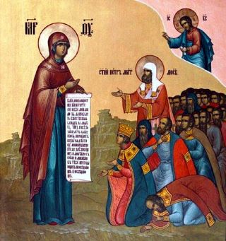 Боголюбская Московская икона Божией Матери (3)