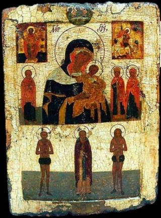 Голубицкая (Коневская) икона Божией Матери (3)