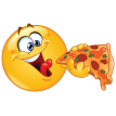Едят Пиццу