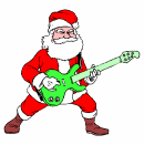 Дед мороз с гитарой