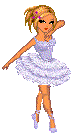 Симпатичная балеринка