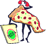 Пицца с телефоном