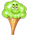  Мороженое <b>зеленое</b> 