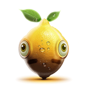 Лимон с глазками