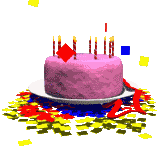 Торт со свечами
