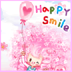 Девочка с воздушным шариком (happy smile)