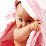 Малыш в полотенце
