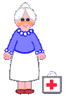 Бабуля-медсестра